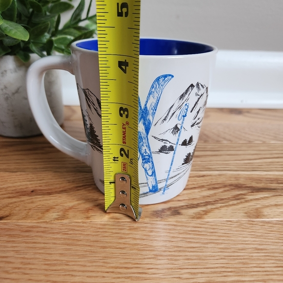 Tim Hortons 2018 Blue Skis and Mountains Collectible Mug - Picture 7 of 7